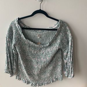 NWT Loft Size 14 Rouched crop top